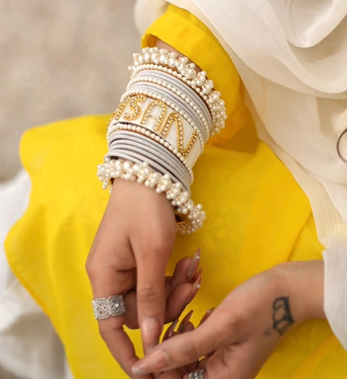 Personalized Name Bangles | Custom Chorian