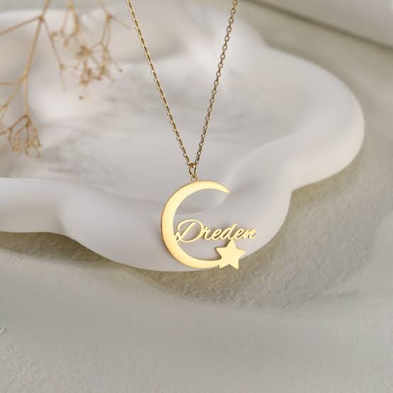Moon Name Locket