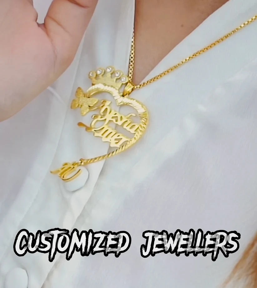 Customized Heartshape Necklace